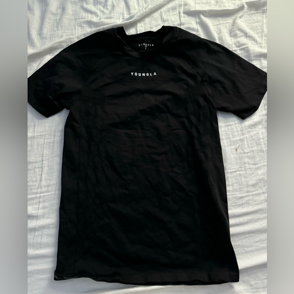 YoungLA 475 SUPERVILLAIN COMPRESSION TEE Black Large